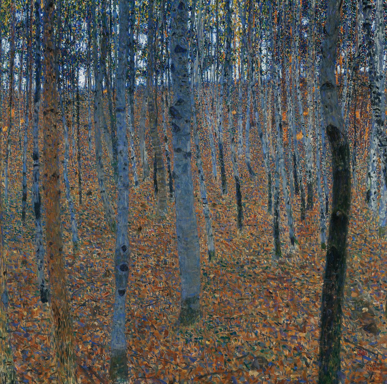 Beech Grove I alkotó: Gustav Klimt