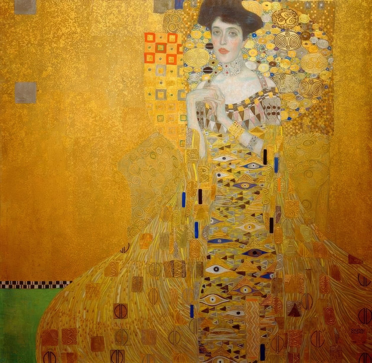 Bloch-Bauer Adél portréja I alkotó: Gustav Klimt