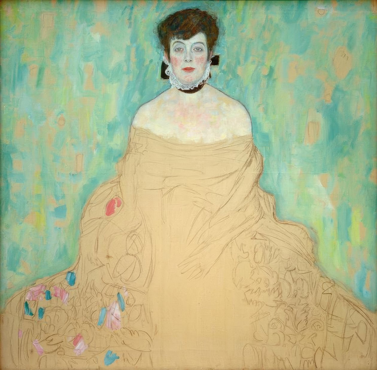 Amalie Zuckerkandl portréja alkotó: Gustav Klimt