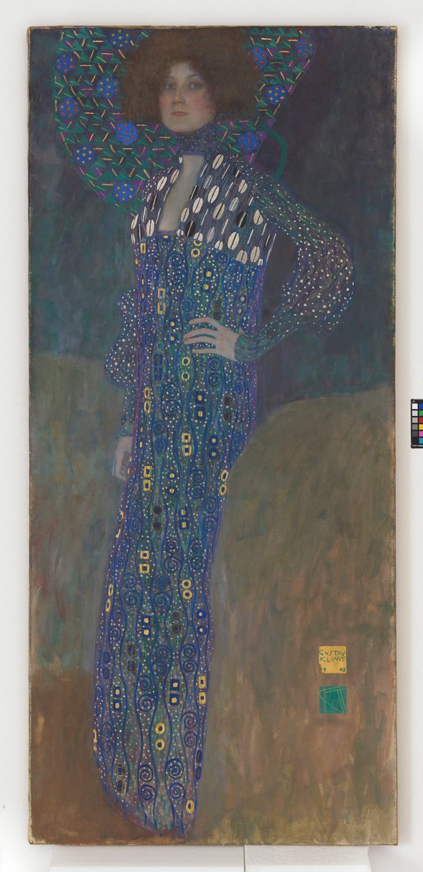 Emilie Flöge portréja alkotó: Gustav Klimt