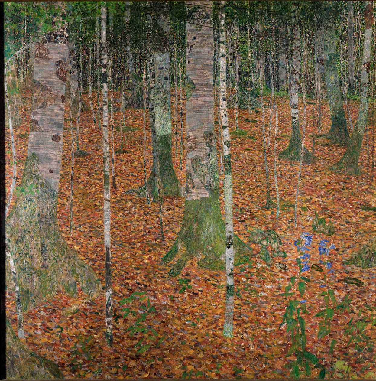 Nyírfa erdő alkotó: Gustav Klimt