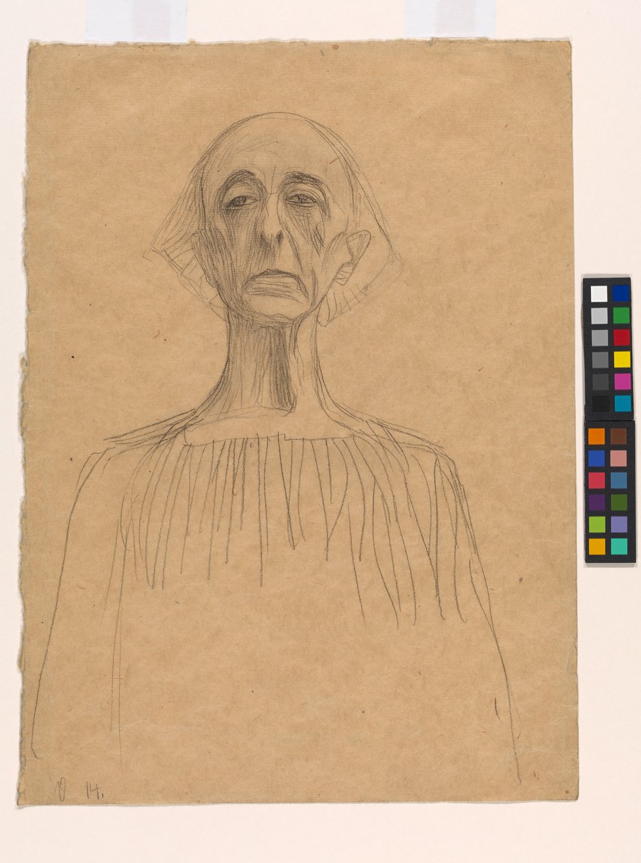 Férfi mellképe alkotó: Gustav Klimt