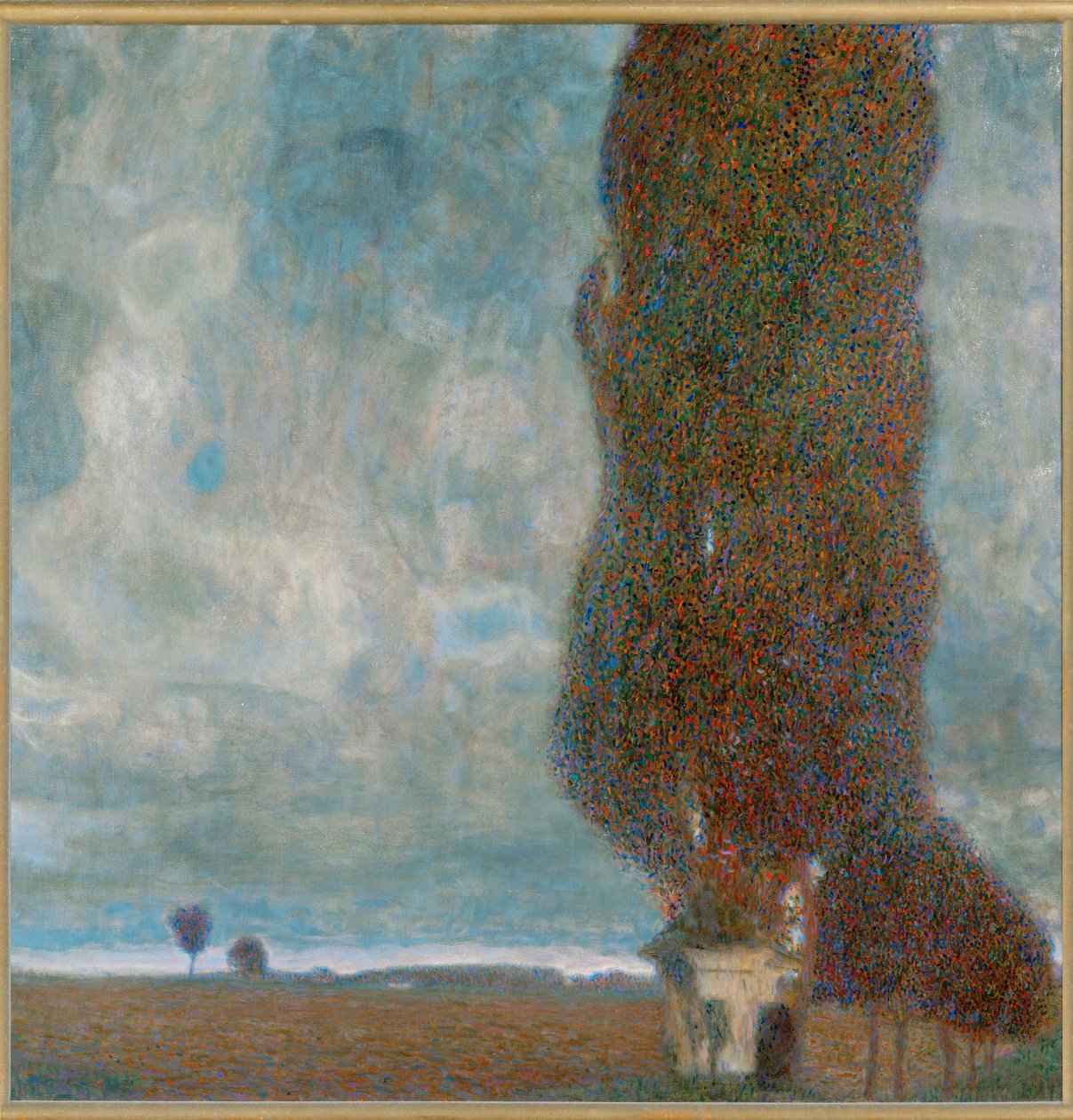 A nagy nyárfa (II) vagy a felemelkedő vihar alkotó: Gustav Klimt