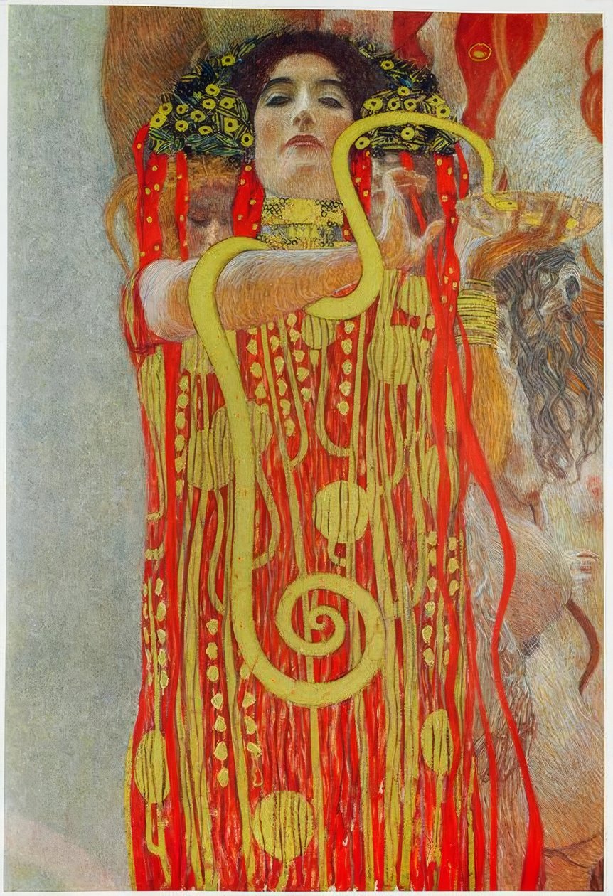 Képorvosi kar alkotó: Gustav Klimt