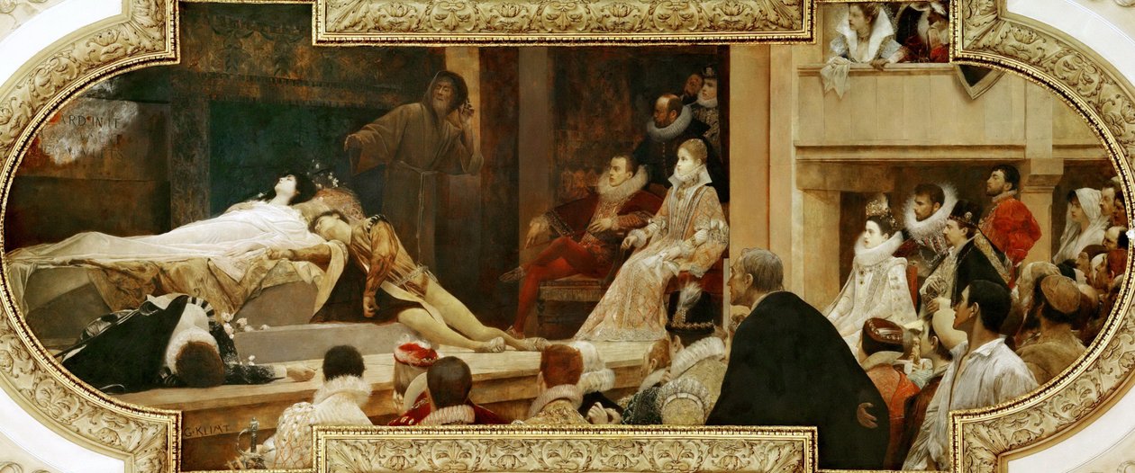 Globe Theatre of Shakespeare alkotó: Gustav Klimt