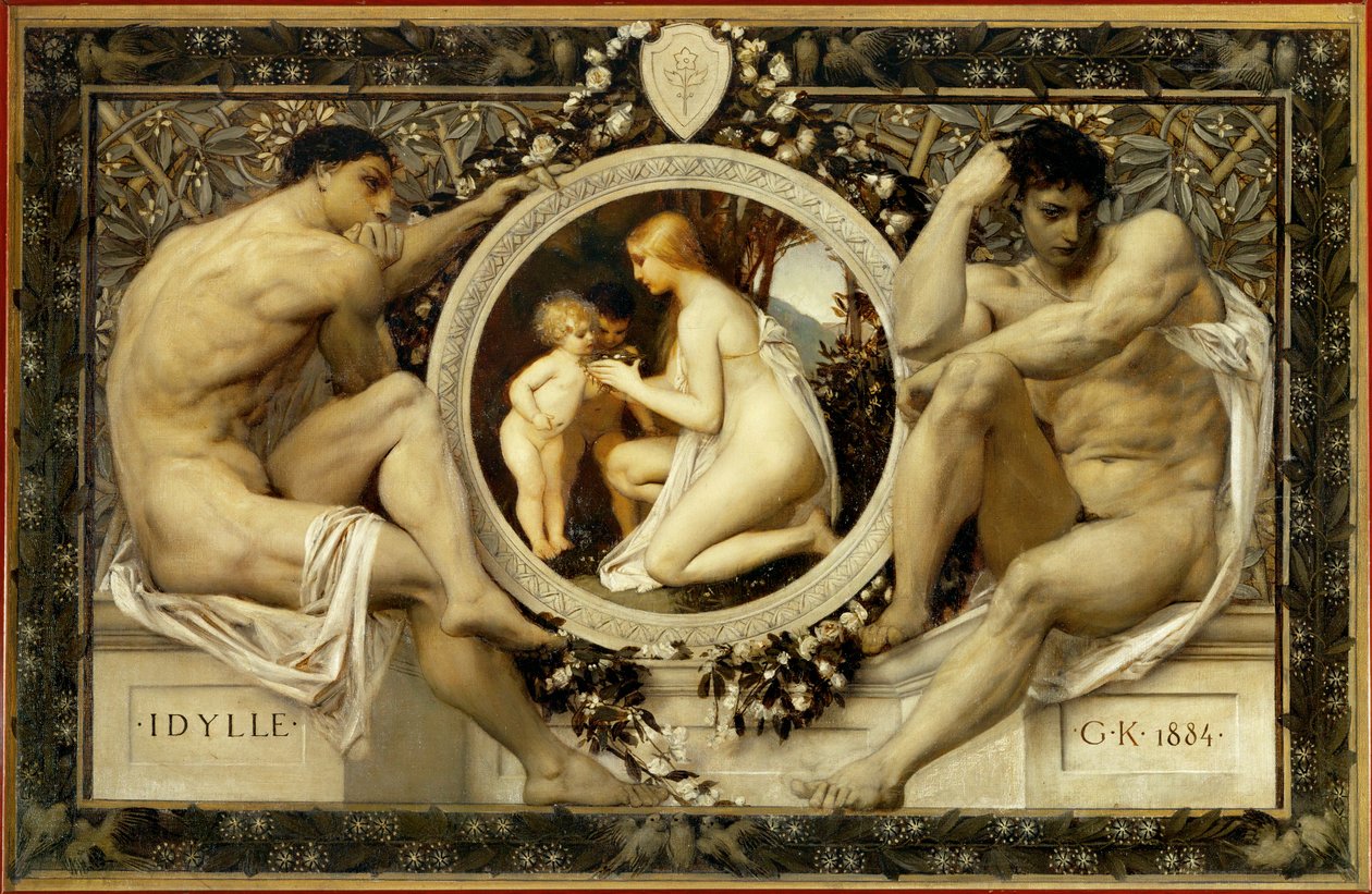Idill alkotó: Gustav Klimt