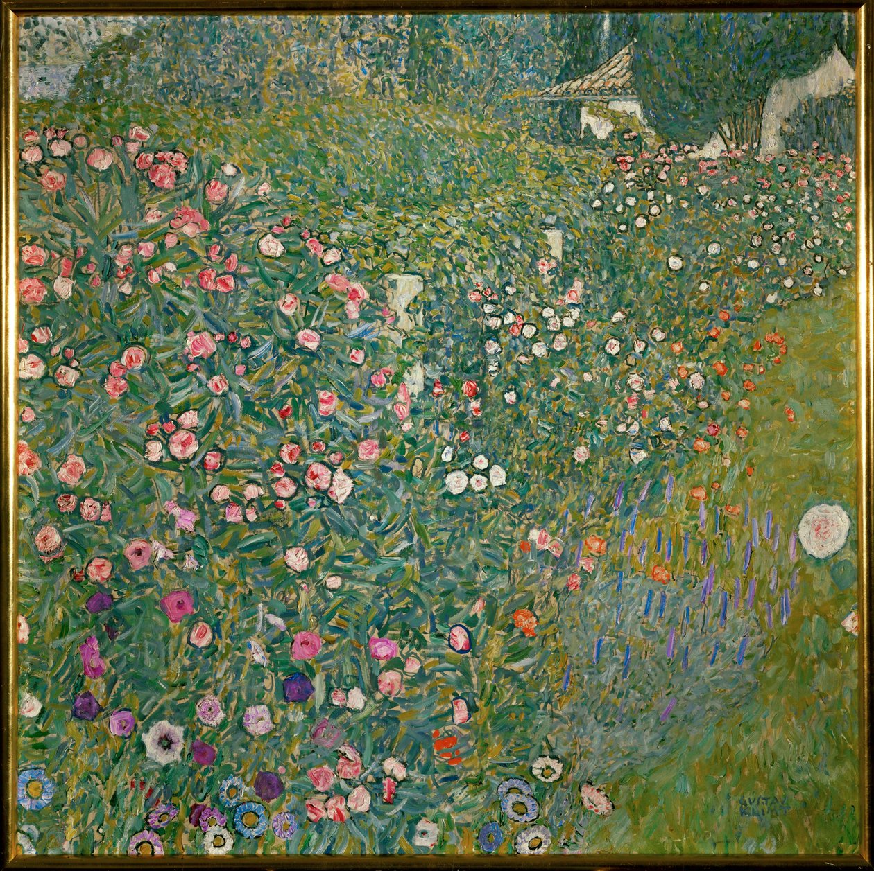 Olasz kerti táj alkotó: Gustav Klimt