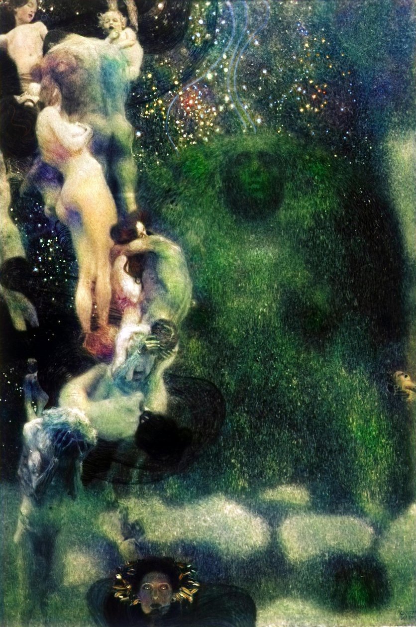 Klimt Bécsi Egyetem Mennyezeti festmények alkotó: Gustav Klimt
