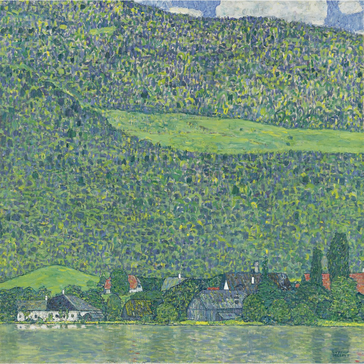 Litzlberg az Attersee-n, 1914-1915 alkotó: Gustav Klimt