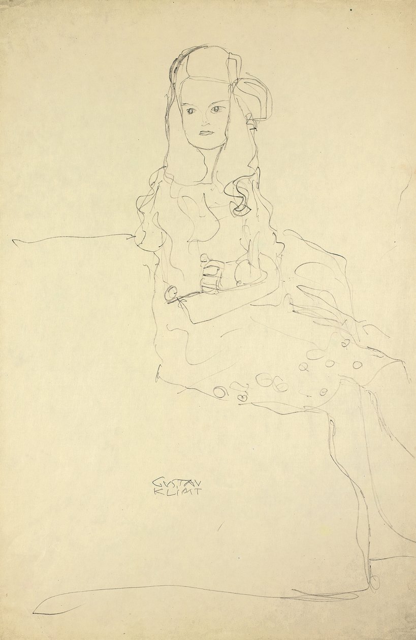 Mada Primavesi, 1912 körül alkotó: Gustav Klimt