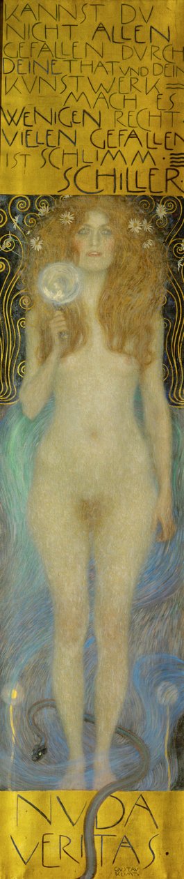 Nude Veritas alkotó: Gustav Klimt