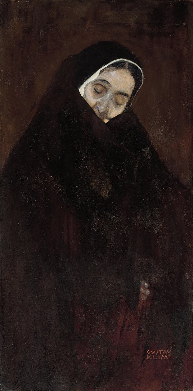 Öregasszony, 1909 alkotó: Gustav Klimt