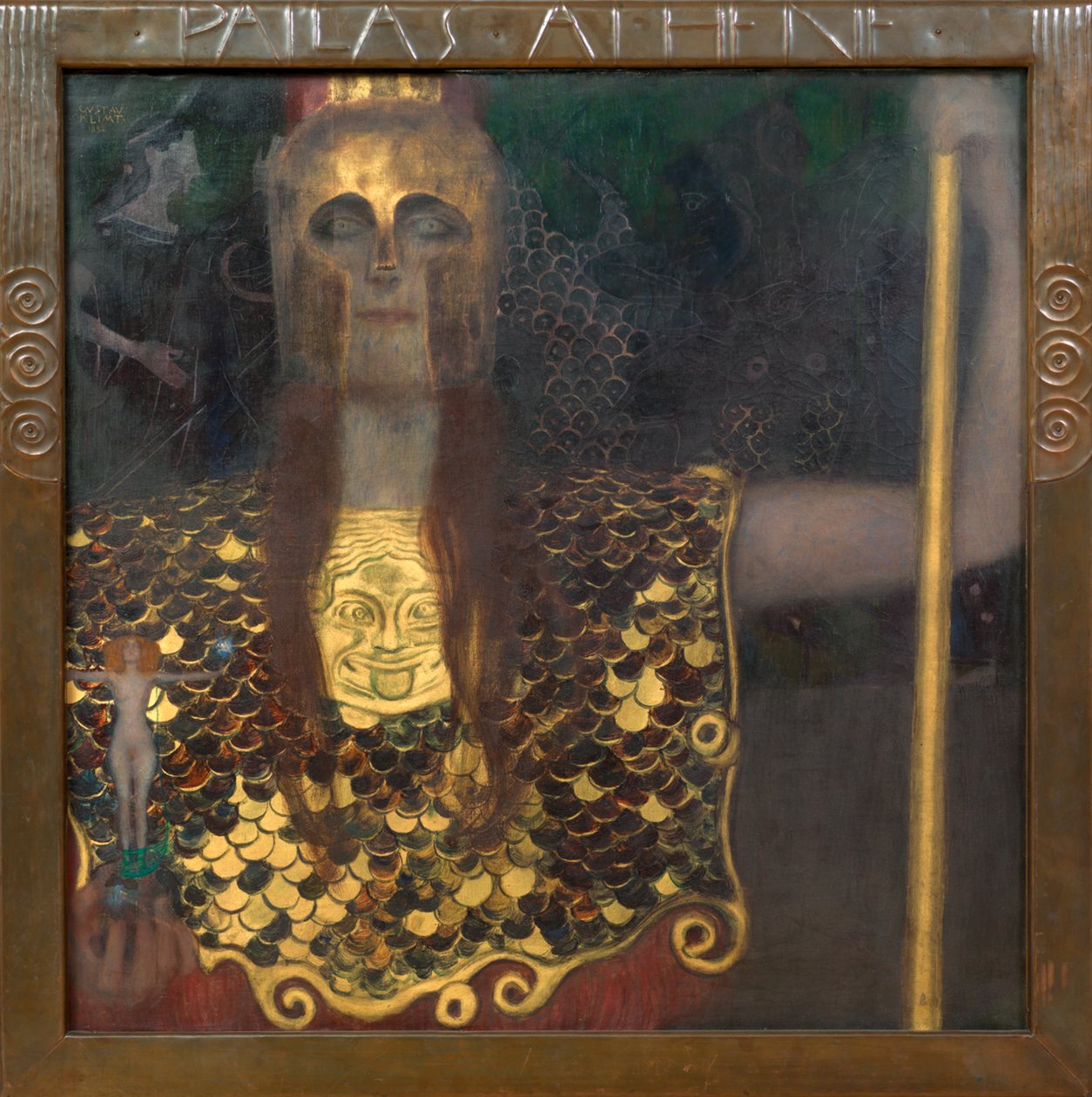 Pallas Athéné alkotó: Gustav Klimt