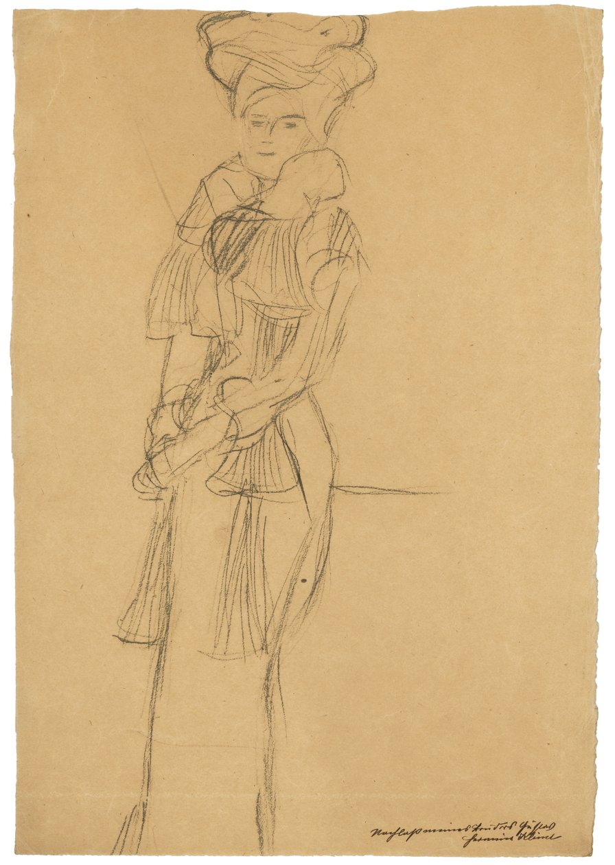 Marie Henneberg portréja alkotó: Gustav Klimt
