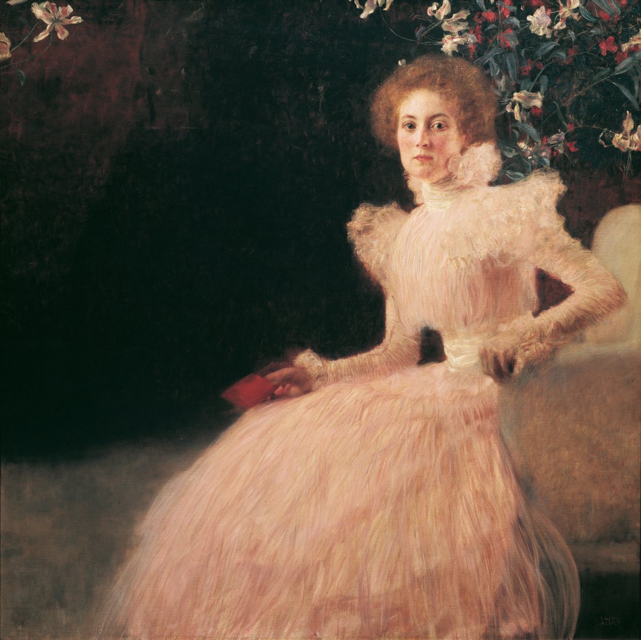 Sonja Knips portréja, 1898 alkotó: Gustav Klimt