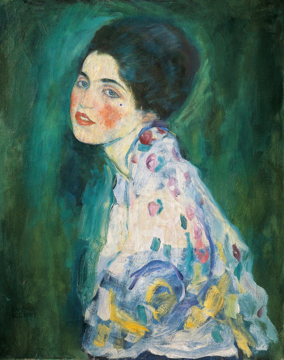 Egy hölgy portréja alkotó: Gustav Klimt