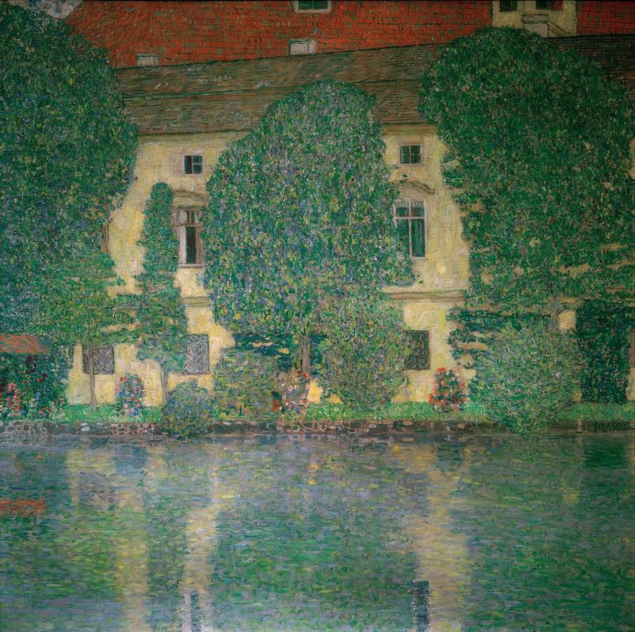 Schloss Kammer am Attersee III alkotó: Gustav Klimt