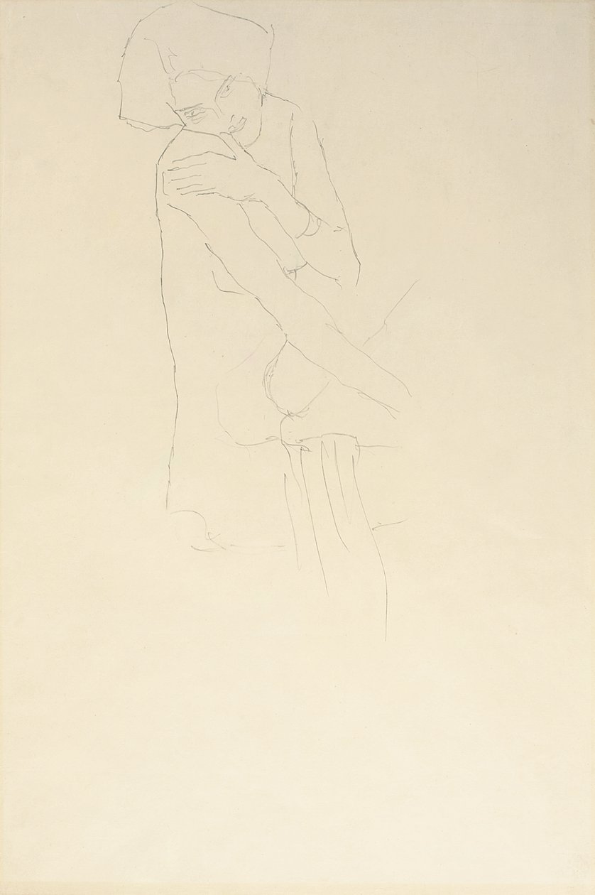 Tanulmány Adele Bloch-Bauer II számára, 1911 alkotó: Gustav Klimt