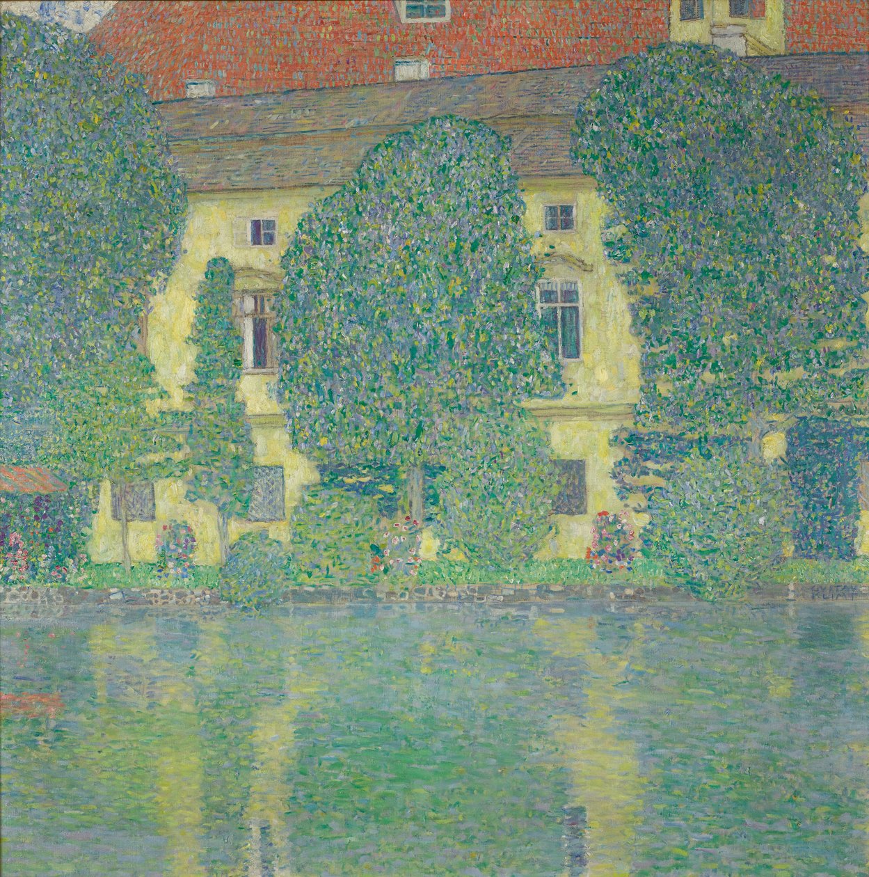 A Schlosskammer az Attersee-n III alkotó: Gustav Klimt