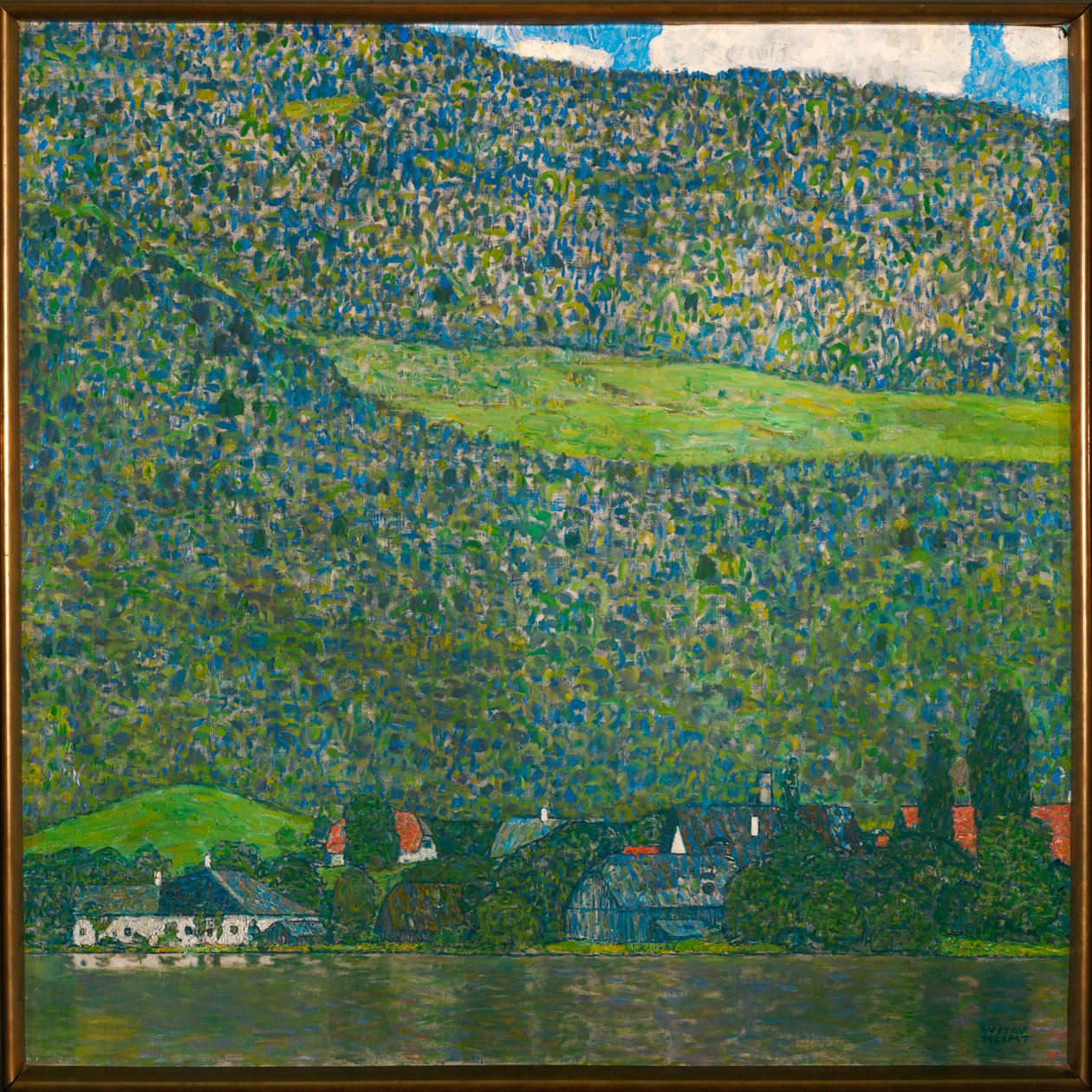 Unterach az Attersee-tónál, Ausztria alkotó: Gustav Klimt