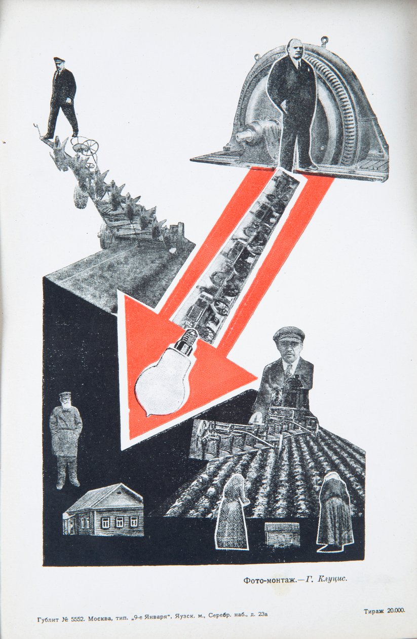 Vlagyimir Lenin, 1934 körül. alkotó: Gustav Klutsis