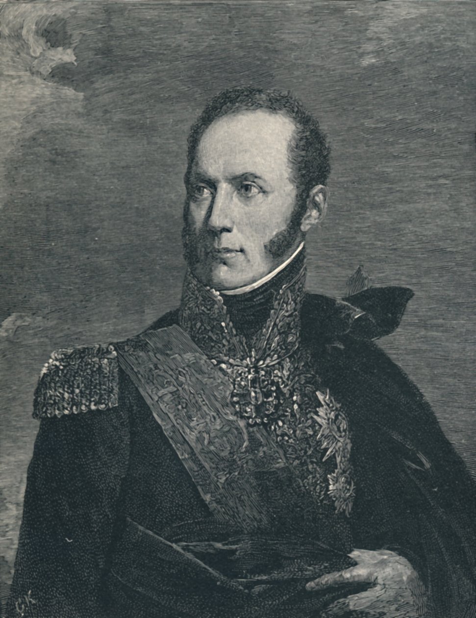 Armand-Augustin-Louis De Caulaincourt - Vicenza hercege, 1800, 1896 alkotó: Gustav Kruell