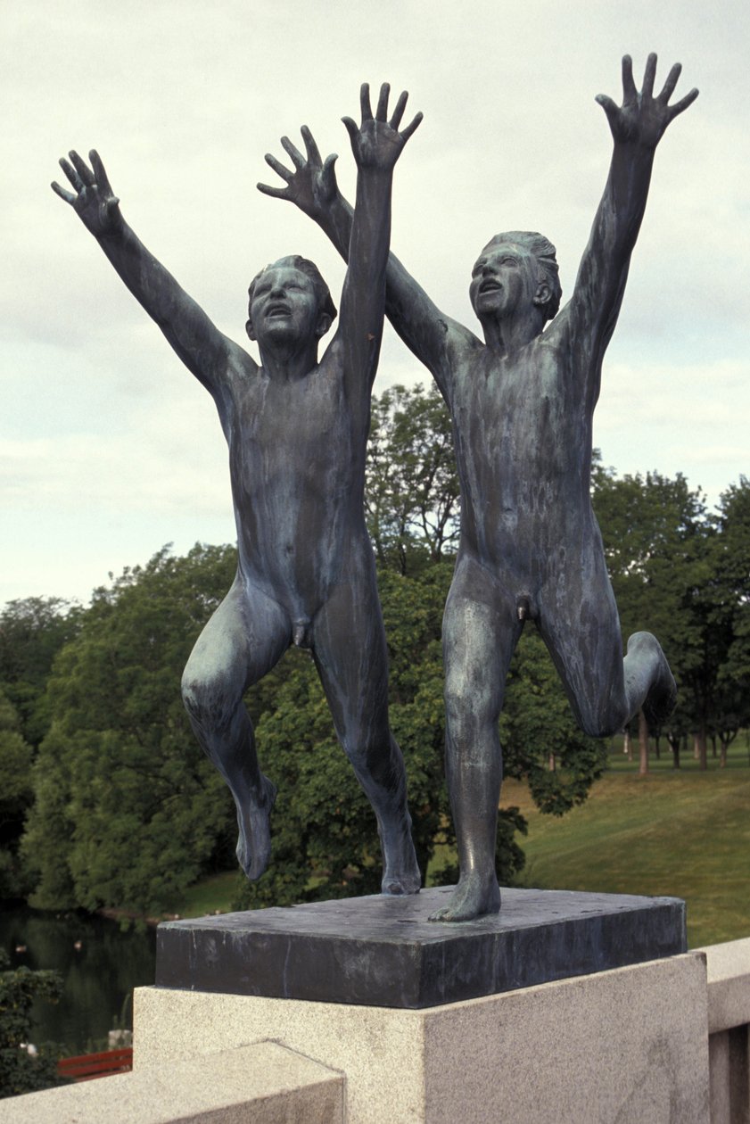 szobor, Frognerparken, Oslo, Norvégia, Európa alkotó: Gustav Vigeland