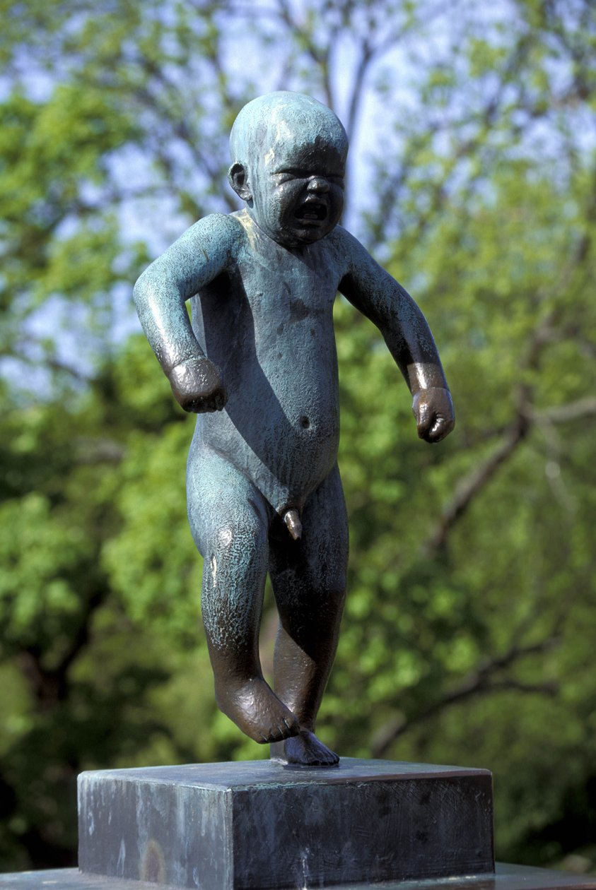 szobor, Frognerparken, Oslo, Norvégia, Európa alkotó: Gustav Vigeland