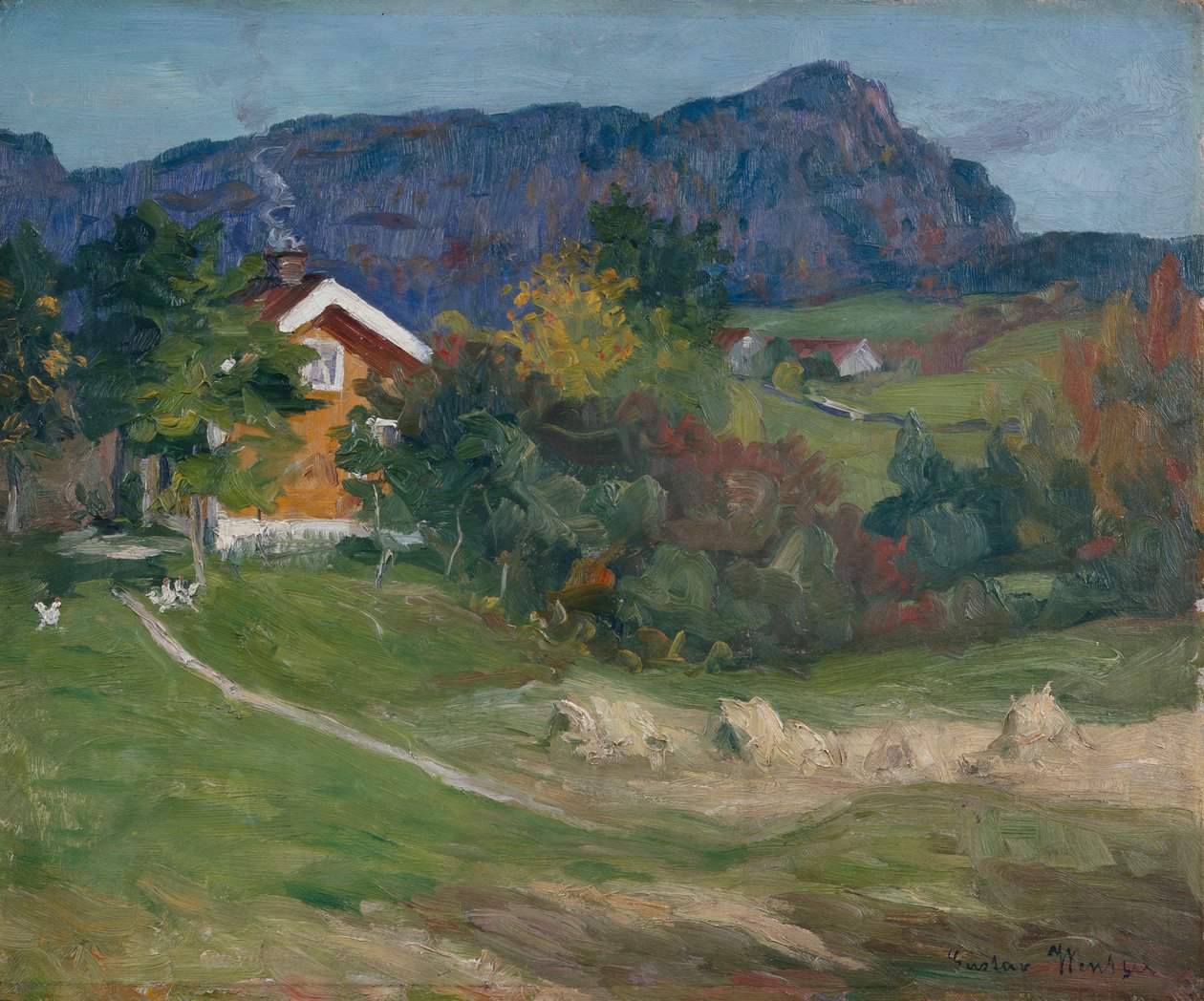 Askertől, október alkotó: Gustav Wentzel