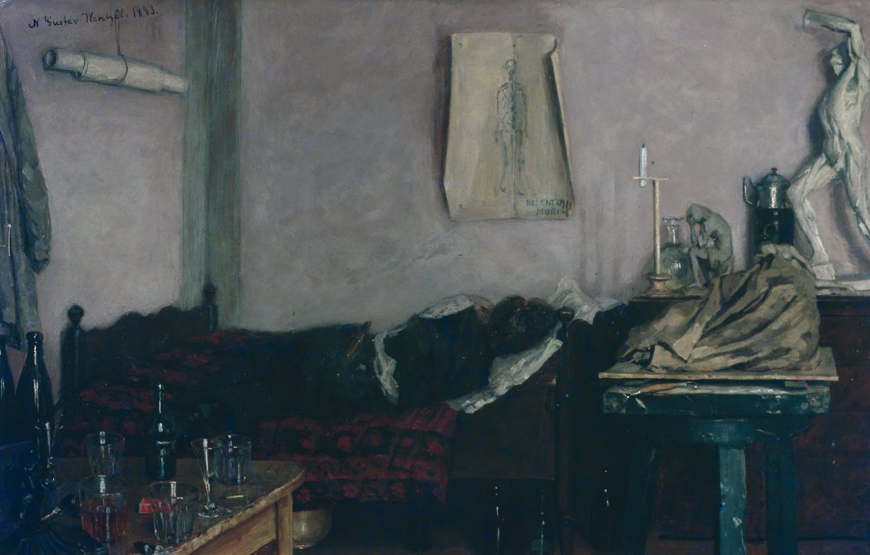 Másnaposság alkotó: Gustav Wentzel