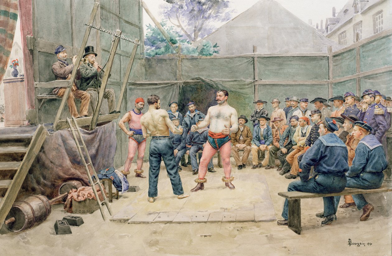 A Vásártér alkotó: Gustave Bourgain