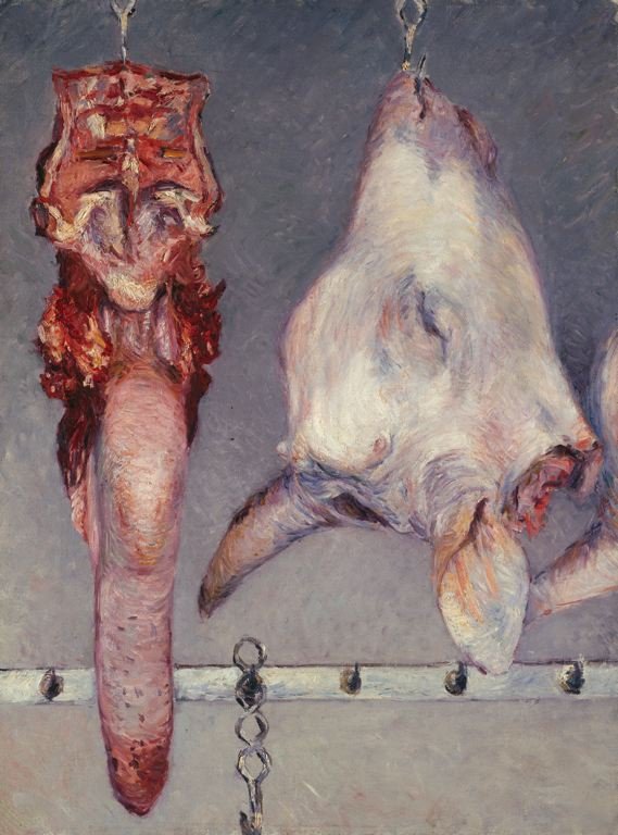 Borjúfej és ökörnyelv alkotó: Gustave Caillebotte