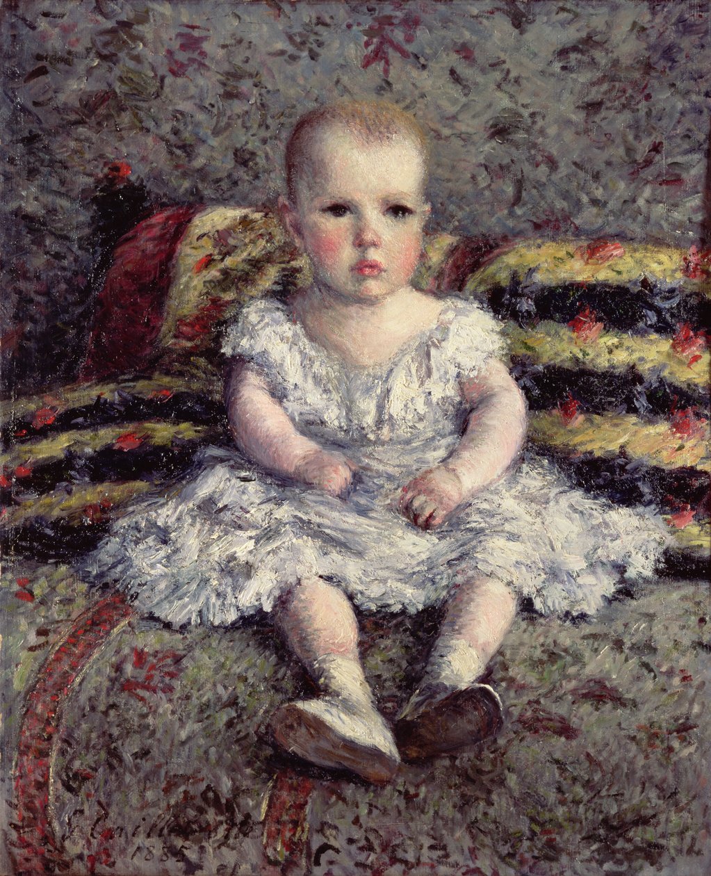 Gyermek a kanapén, 1885 alkotó: Gustave Caillebotte