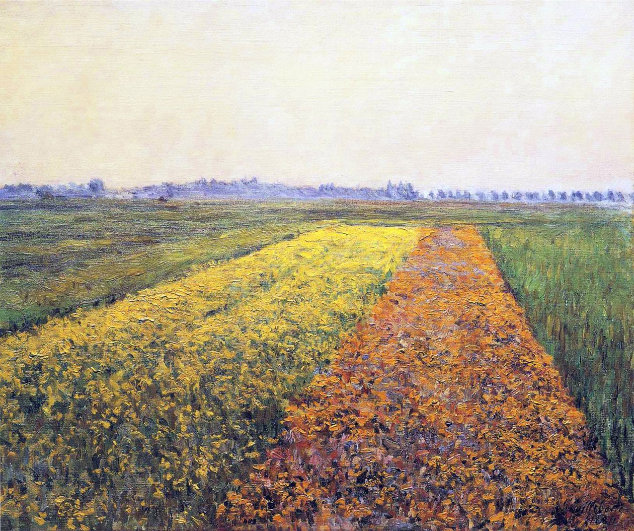 Táj, 1848 alkotó: Gustave Caillebotte
