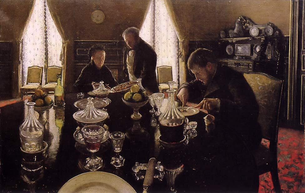 Ebéd alkotó: Gustave Caillebotte