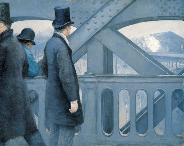A Pont de l’Europe -on alkotó: Gustave Caillebotte