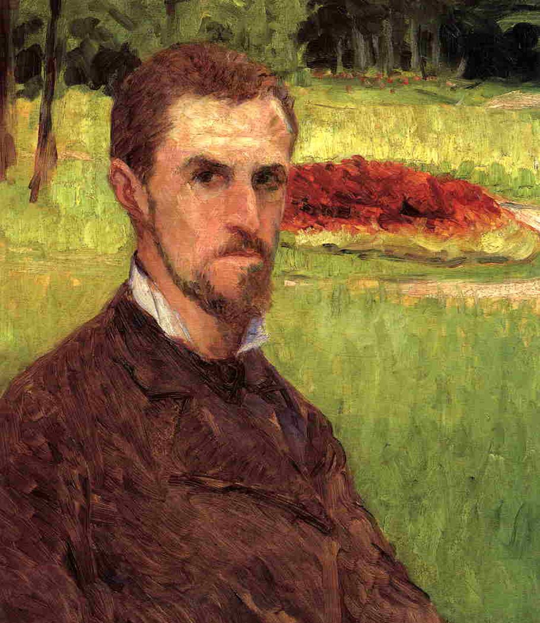 Önarckép, 1875-76 alkotó: Gustave Caillebotte