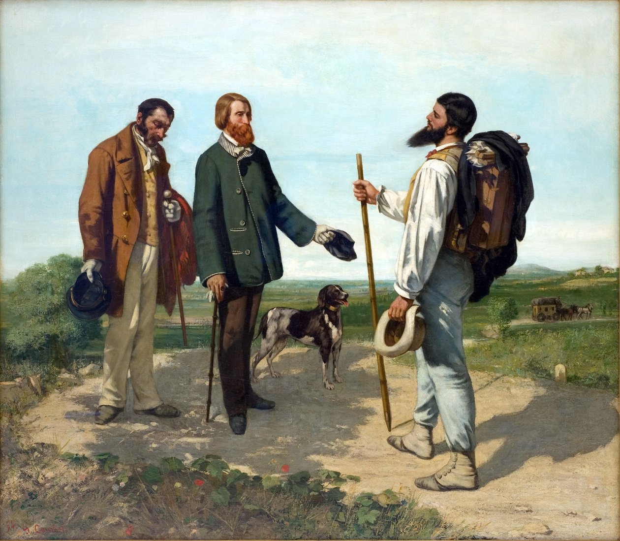 Hello Courbet úr alkotó: Gustave Courbet