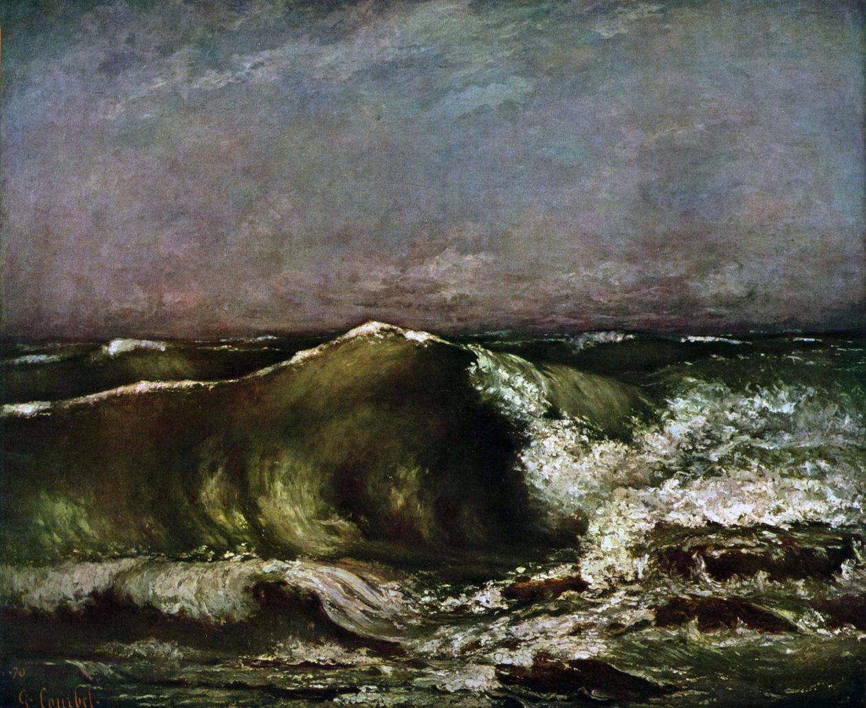 A hullám alkotó: Gustave Courbet