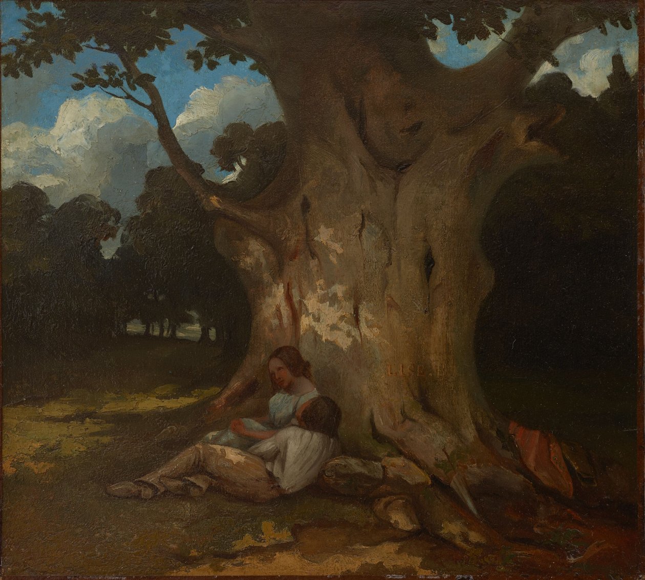 A nagy tölgy alkotó: Gustave Courbet