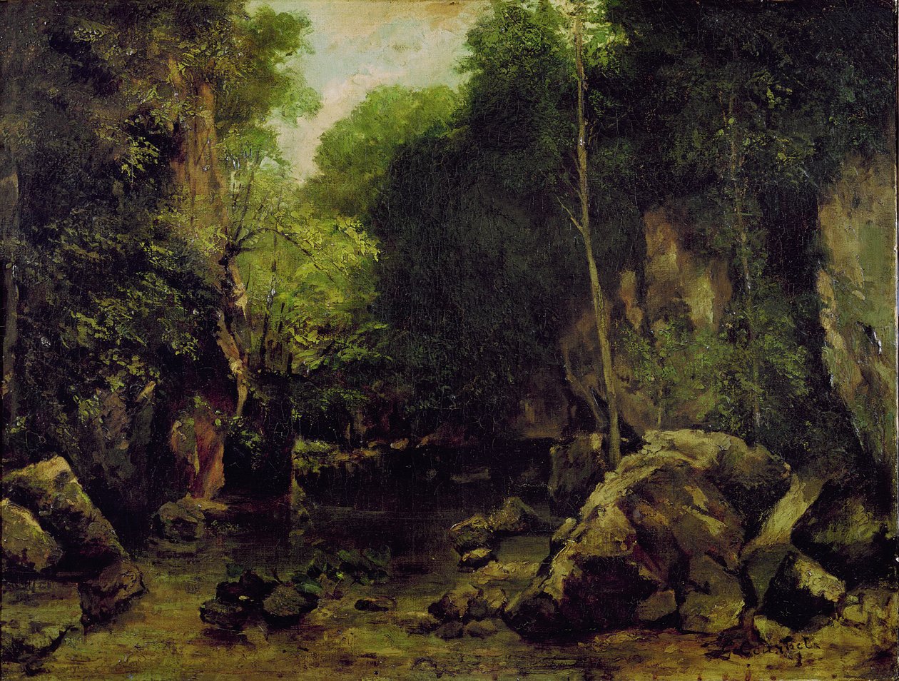 A fekete kút, kétségek alkotó: Gustave Courbet