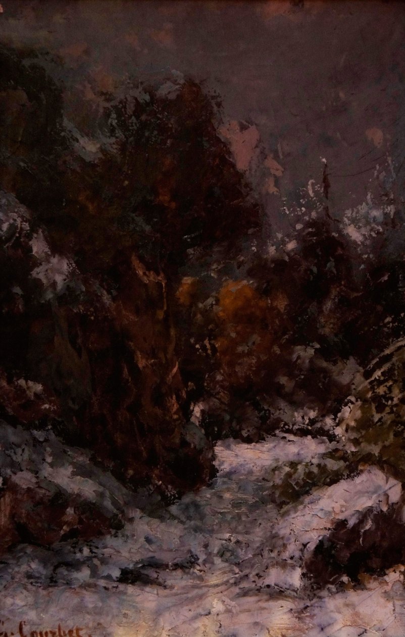 Láb Mielle-Cailloux alkotó: Gustave Courbet