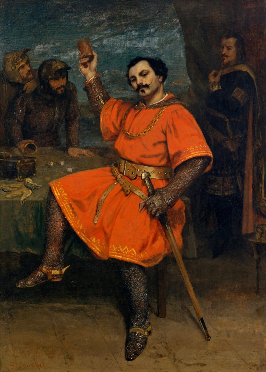 Louis Guéymard mint Robert le Diable alkotó: Gustave Courbet