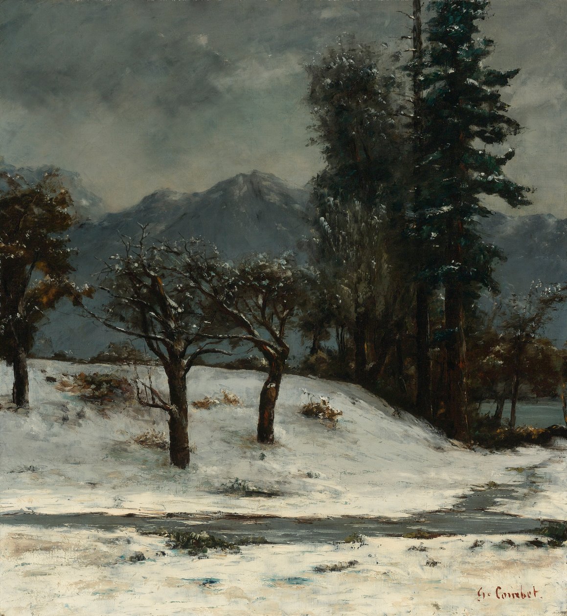Hó alkotó: Gustave Courbet