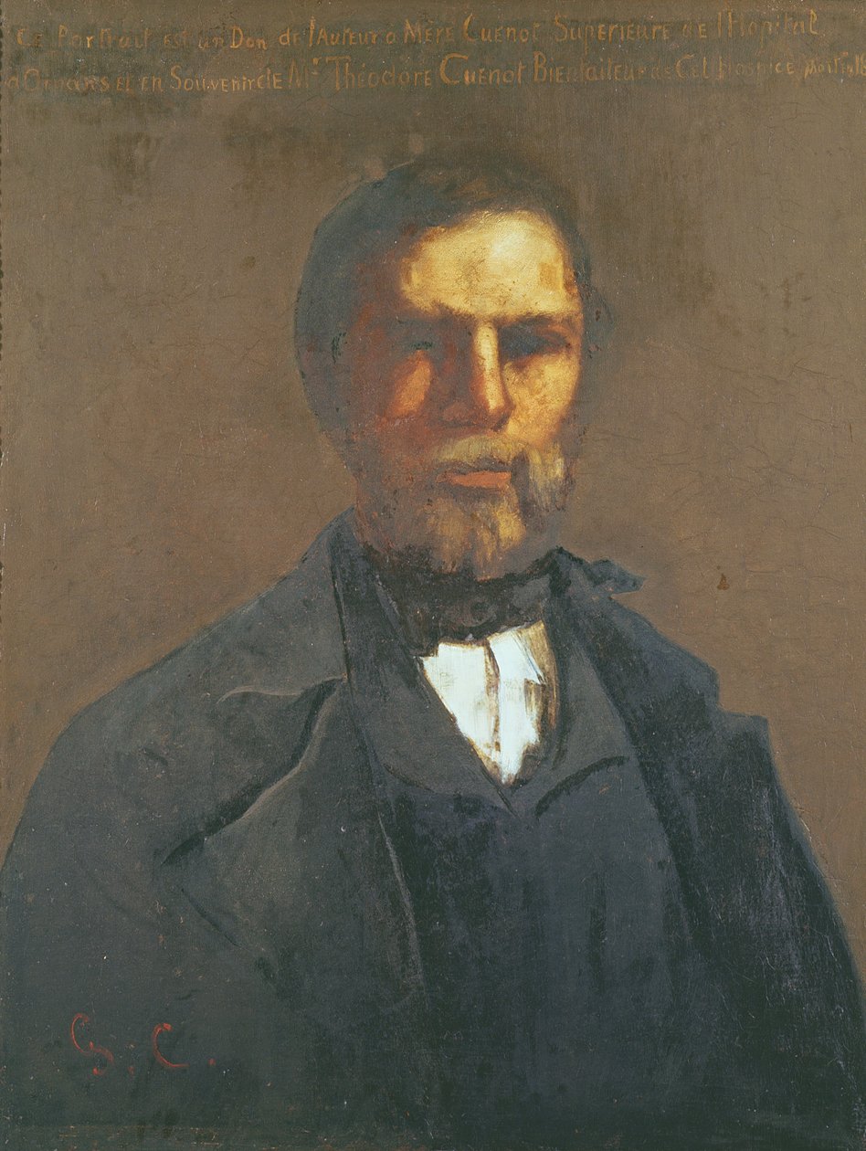 Theodore Cuenot portréja, 1847 alkotó: Gustave Courbet