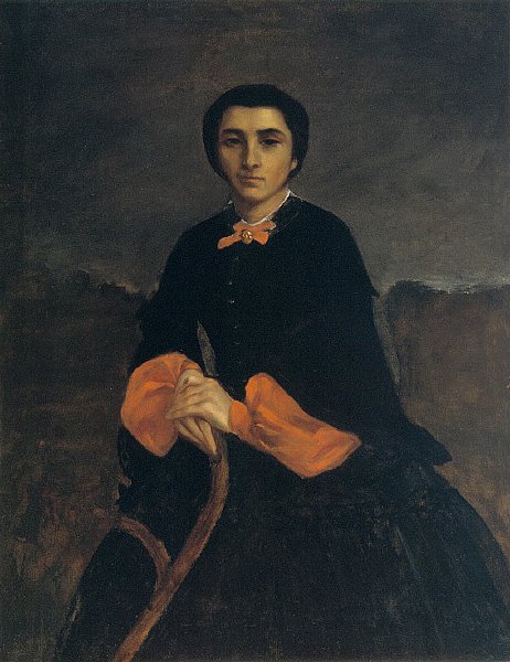 Egy nő portréja alkotó: Gustave Courbet