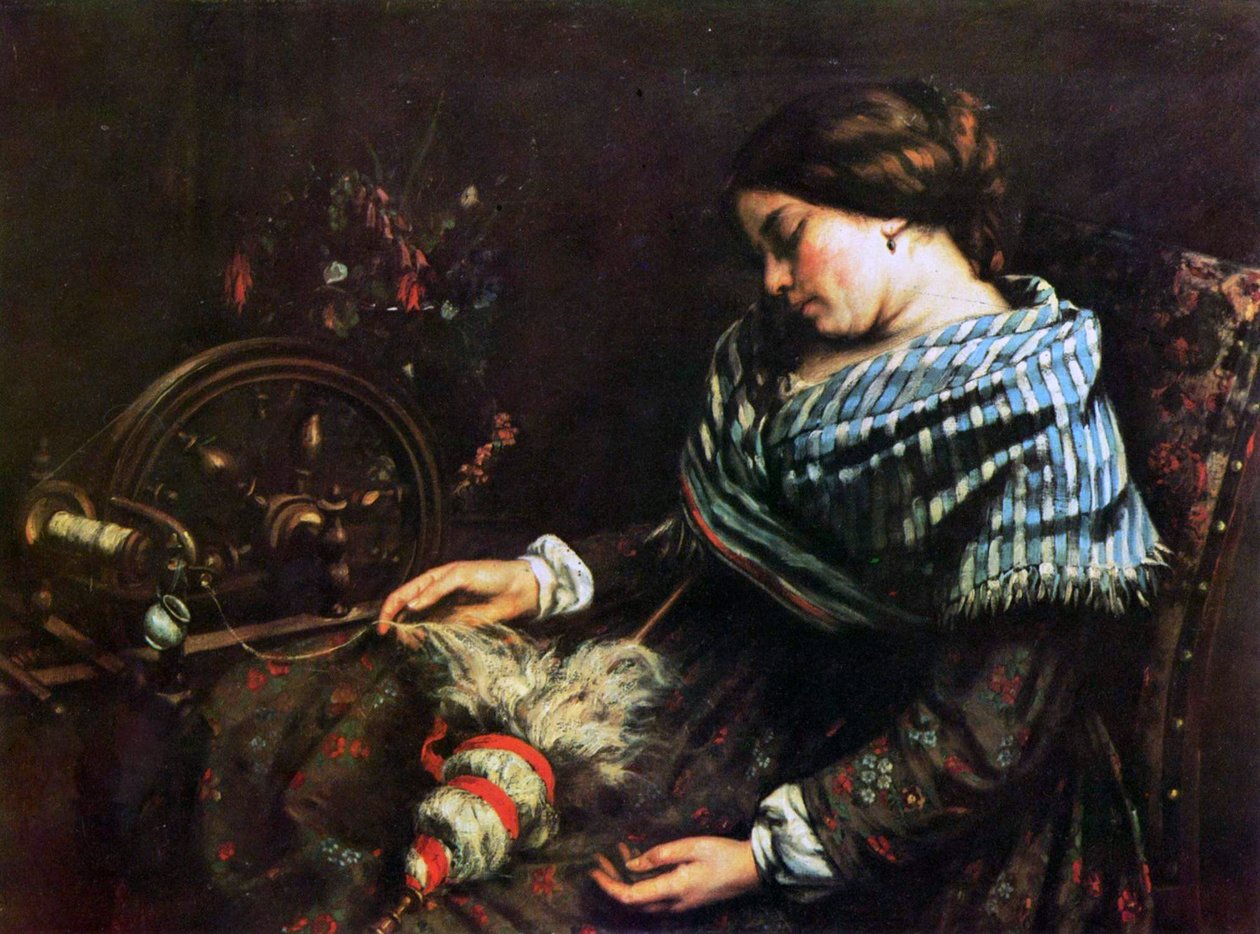 Alvó fonó alkotó: Gustave Courbet
