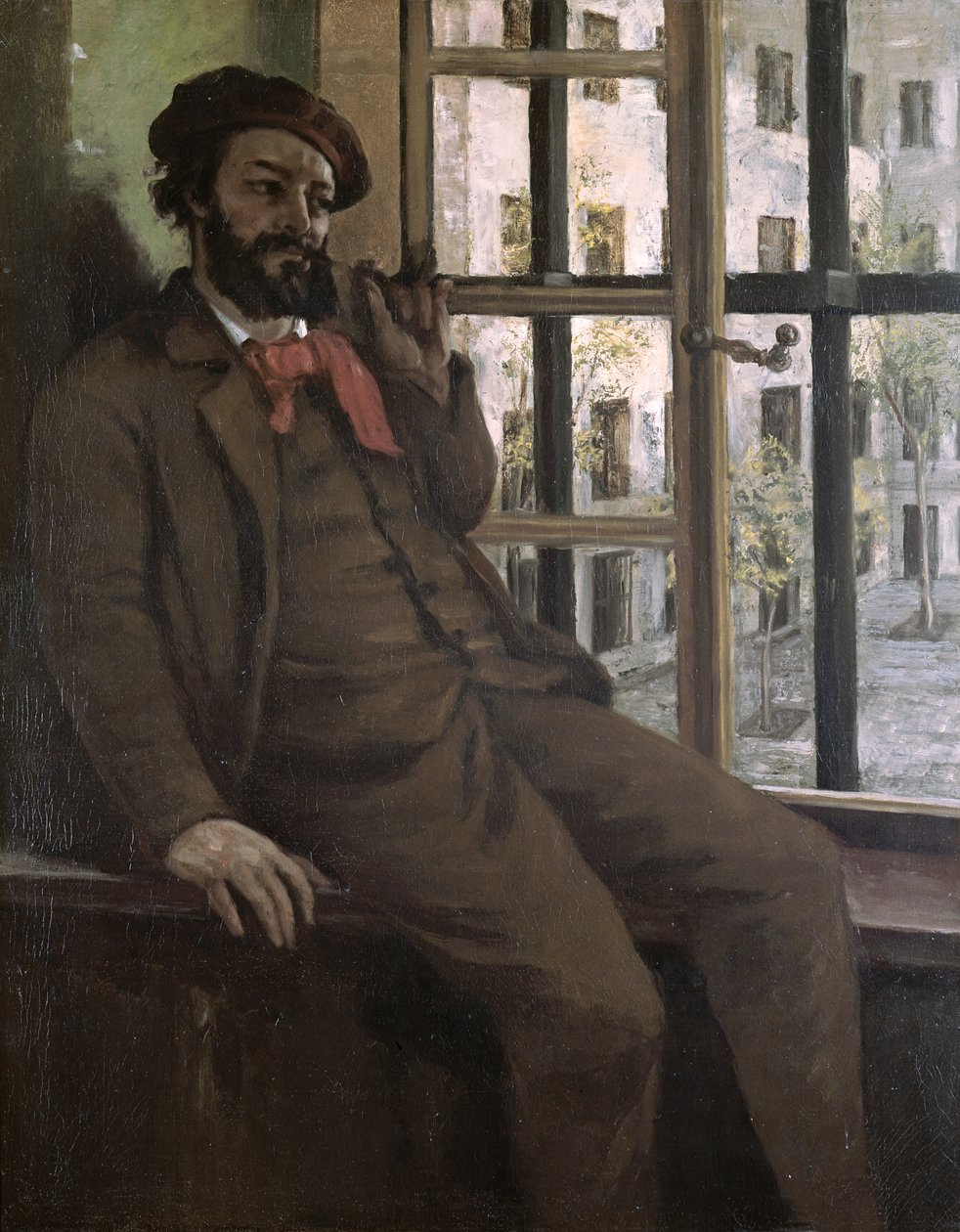 Önarckép Sainte-Pelagie-ban, 1871 alkotó: Gustave Courbet