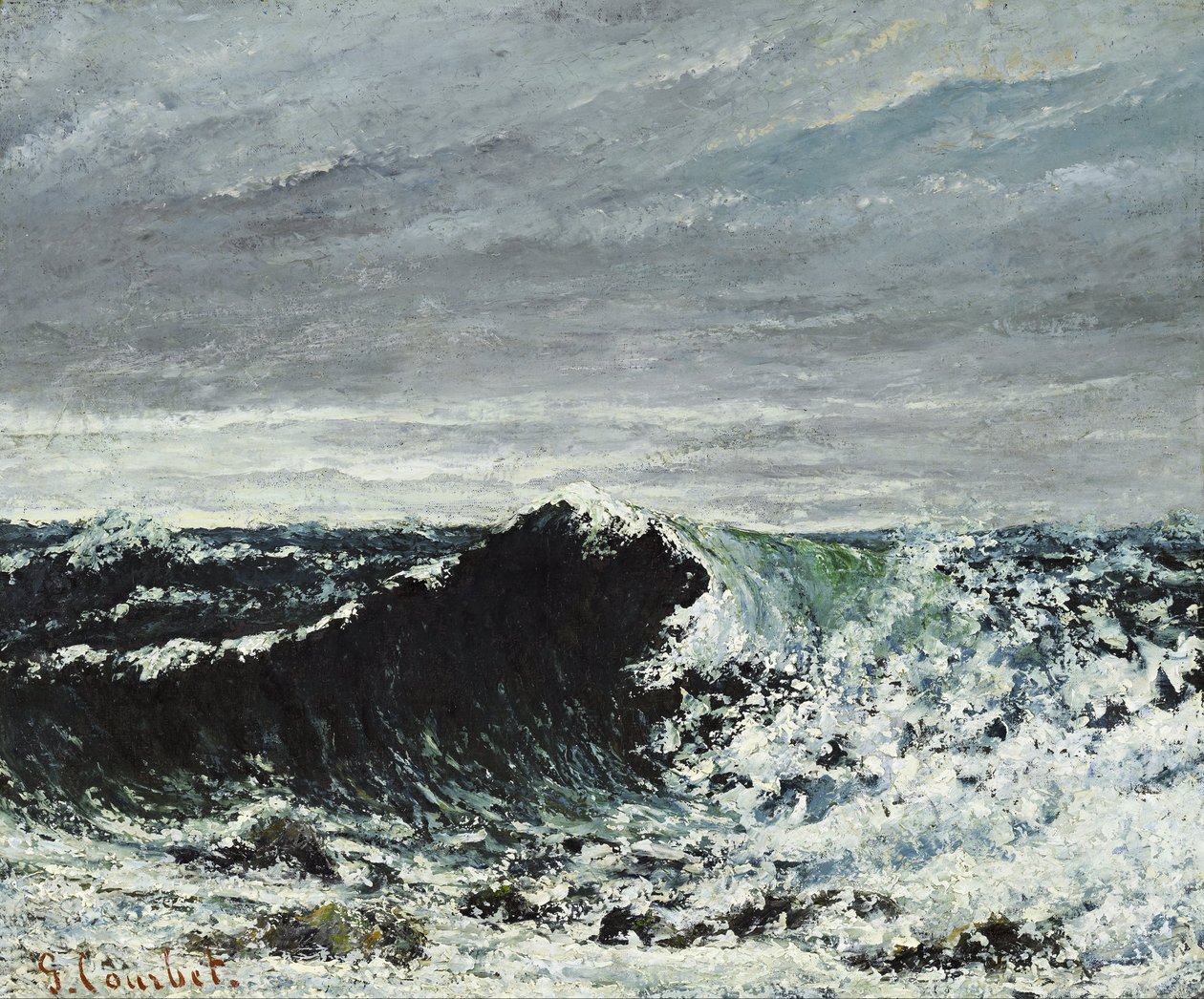 A hullám alkotó: Gustave Courbet