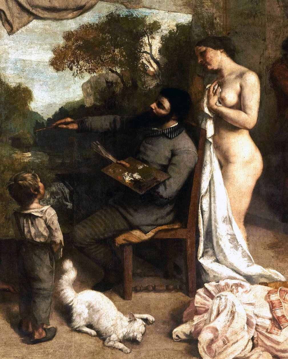 A festőműhely alkotó: Gustave Courbet